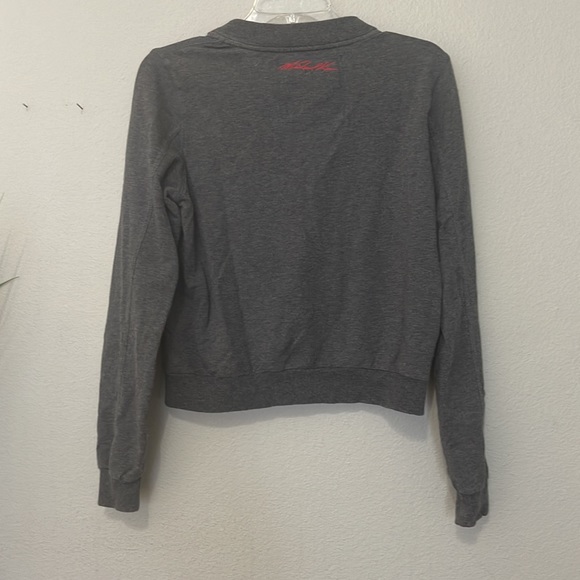 MICHAEL KORS WOMEN'S SPORTY V-NECK HALF ZIP JACKET - Picture 6 of 12